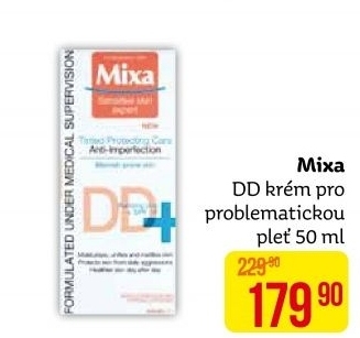 DD cream pro problematickou pleť Mixa