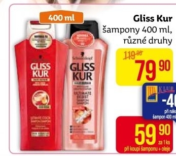 Šampon Gliss Kur Schwarzkopf