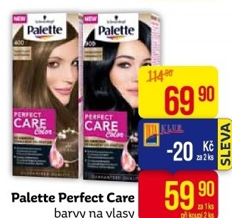 Barva na vlasy Perfect Care Color Palette Schwarzkopf