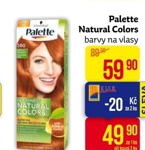 Barva na vlasy Natural Colors Palette Schwarzkopf