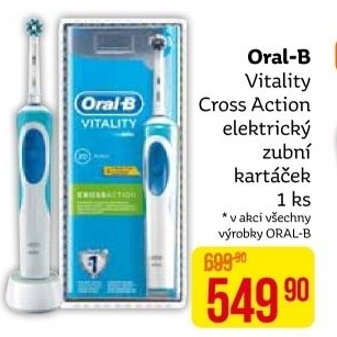 Elektrický zubní kartáček Vitality Oral-B Cross Action