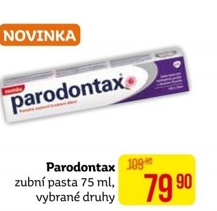 Pasty na zuby Parodontax