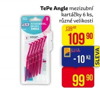 Kartáčky mezizubní Angle TePe