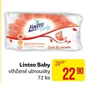Vlhčené ubrousky dětské Linteo Baby