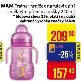 Láhev Trainer MAM