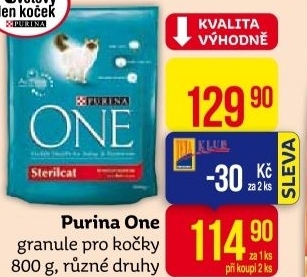 Granule pro kočky One Purina