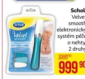 Pilník elektrický na nehty Velvet smooth Scholl