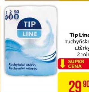 Utěrky kuchyňské Tip Line