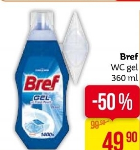 Gel do WC bloku Bref