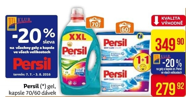 Prací gel Persil