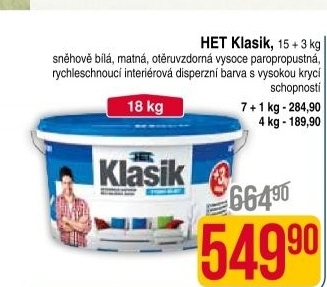 Interiérová barva Het Klasik