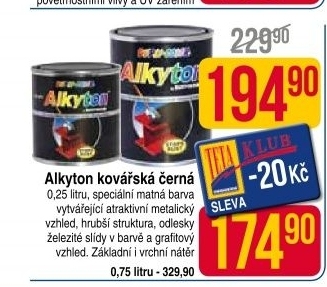 Speciální kovářská barva Alkyton Rust-Oleum