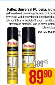Univerzální PU pěna Pattex