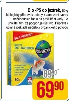 Čistič vody Bio-P5 do jezírek Bio-Enzym