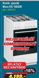 Kom.sporák Mora KS 100 GW