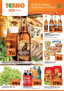 akční leták COOP 27.7.2016-2.8.2016