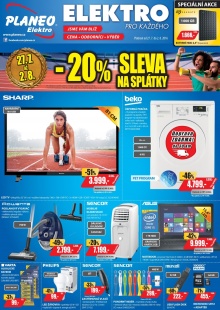 akční leták Planeo Elektro 27.7.2016-2.8.2016