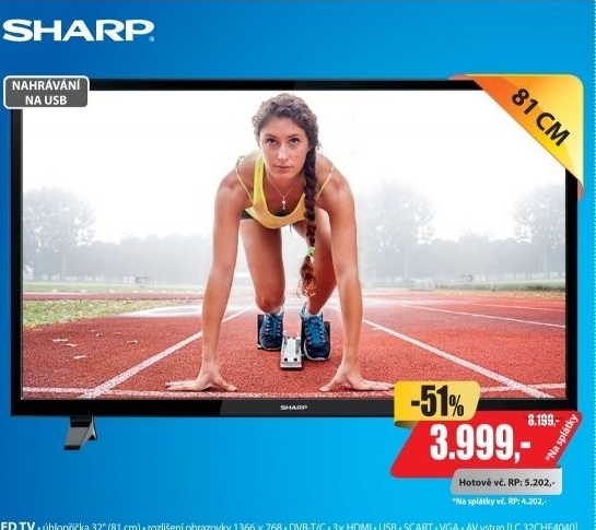 LC 32CHE4040HD 100HzSHARP