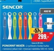 SHB 3320WH mixér ponornýSENCOR