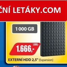 HDD 1TB USB3.0 Expansion černýSEAGATE
