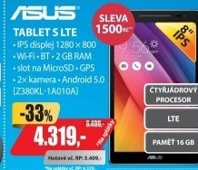 Z380KL-1A010A 8 16G 2G LTE A5.0 Bla ASUS