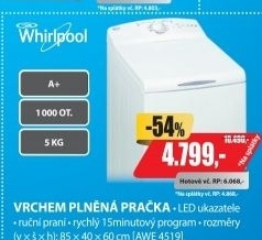 AWE 4519 PRAČKAWHIRLPOOL