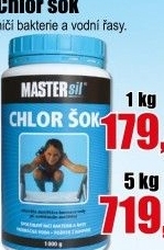 Přípravek do bazénu Chlor Šok Mastersil