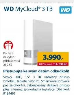 WD MyCloud® 3 TB