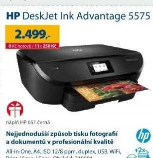 HP DESKJET INK ADVANTAGE 5575