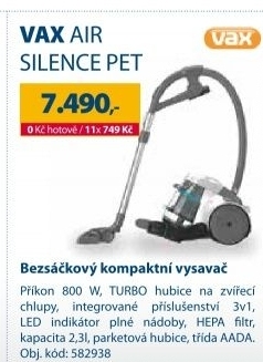 VAX AIR SILENCE PET