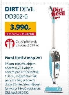 DIRT DEVIL DD302-0