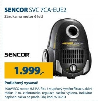 SENCOR SVC 7CA-EUE2