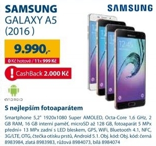 SAMSUNG GALAXY A5 (2016)