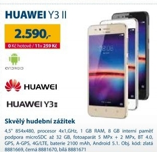 HUAWEI Y3 II