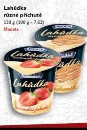 Dezert lahůdka Madeta