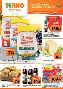 akční leták COOP 3.8.2016-9.8.2016