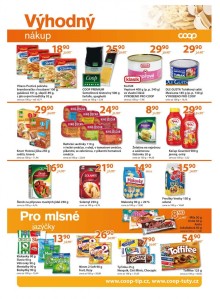 akční leták COOP 1.8.2016-14.8.2016
