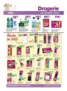 akční leták COOP 1.8.2016-14.8.2016