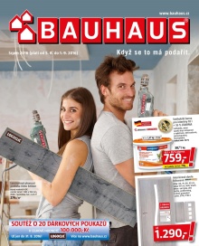 akční leták BAUHAUS 5.8.2016-1.9.2016