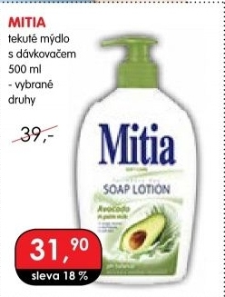 Tekuté mýdlo Mitia