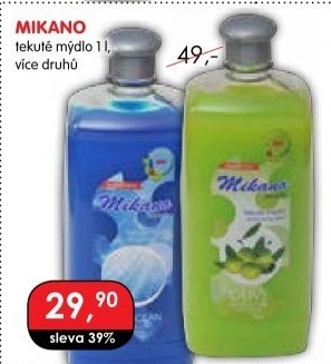 Tekuté mýdlo Mikano Mika - náhradní náplň