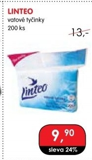 Tyčinky vatové Linteo