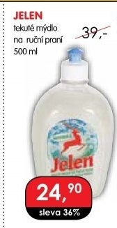 Tekuté mýdlo na ruční praní Jelen