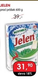 Prací prášek mýdlový Jelen