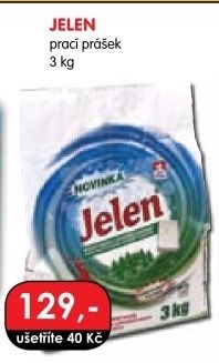 Prací prášek mýdlový Jelen