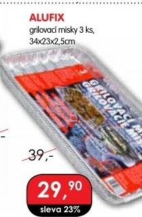 Tácky grilovací AluFix
