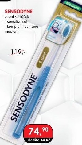 Kartáček na zuby Sensodyne