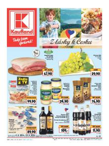 akční leták Kaufland 4.8.2016-10.8.2016