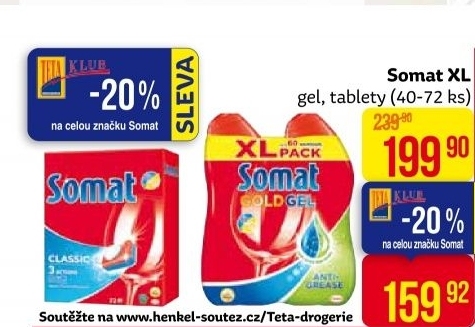 Gel do myčky Gold Somat