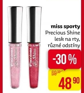 Lesk na rty Precious Shine Miss Sporty